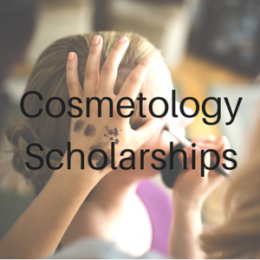 Scholarships for students studying Cosmetology.