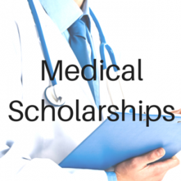 Scholarships for students studying to work in the Medical or Dental industries.