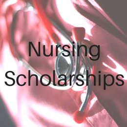 Scholarships for students studying Nursing.
