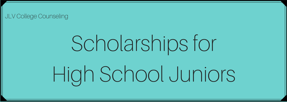 essay scholarships for juniors in high school
