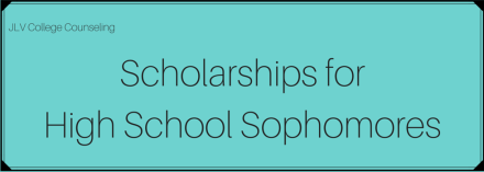 Scholarships for High School Sophomores