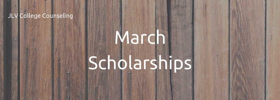 March Scholarships