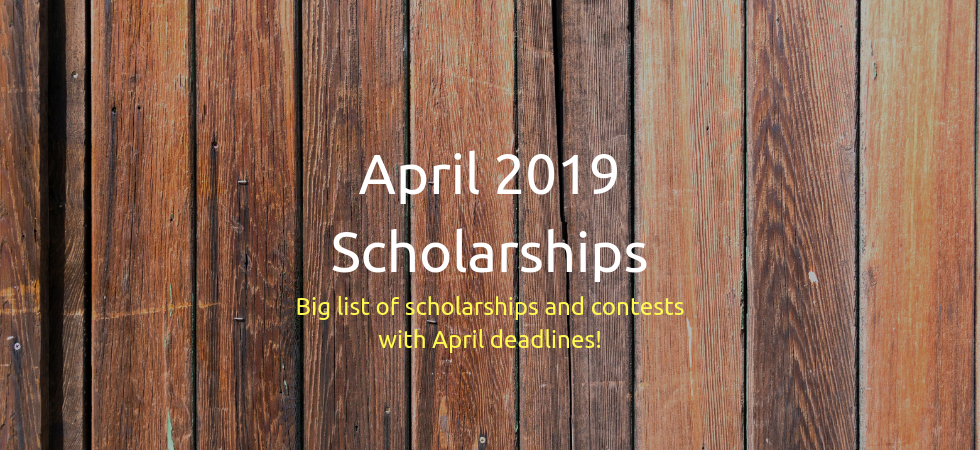 April 2019 Scholarships